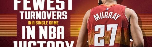 开云官网-单场失误次数仅有1次！掘金悄然间刷新历史纪录